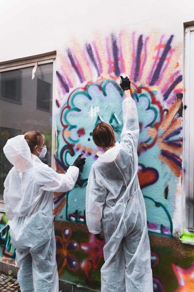 Graffiti Workshop Fortgeschrittene Erwachsene Kunstlabor 2 in München