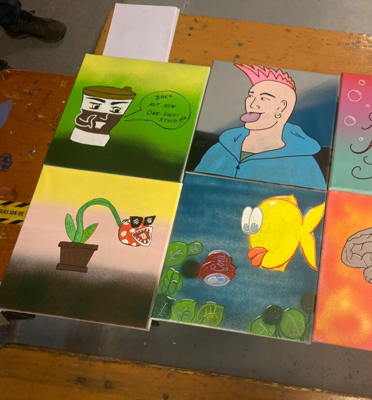 Workshop KL2 Character Design und Graffiti